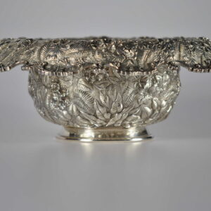 Sterling Silver Repousse Bowl by S Kirk & Son