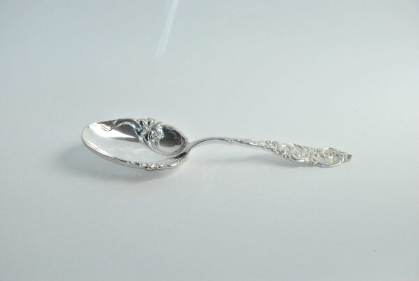 Amston Sterling Silver Gladstone Pattern large Serving Spoon.