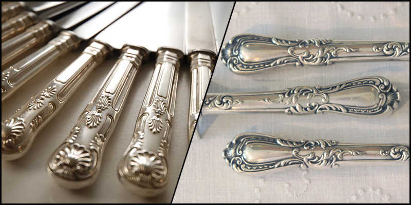 Sterling Carving and Flatware Sets
