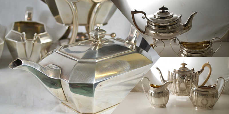 Sterling Tea Sets