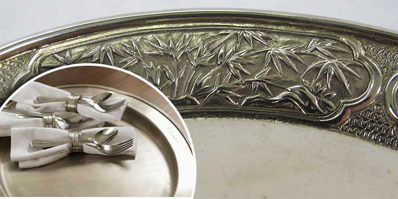 sterling silver trays