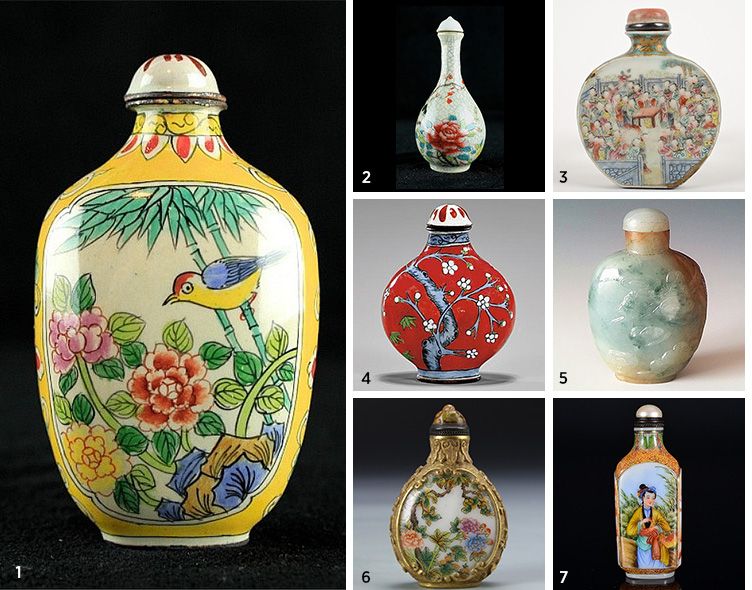 Chinese Bottles and Boxes