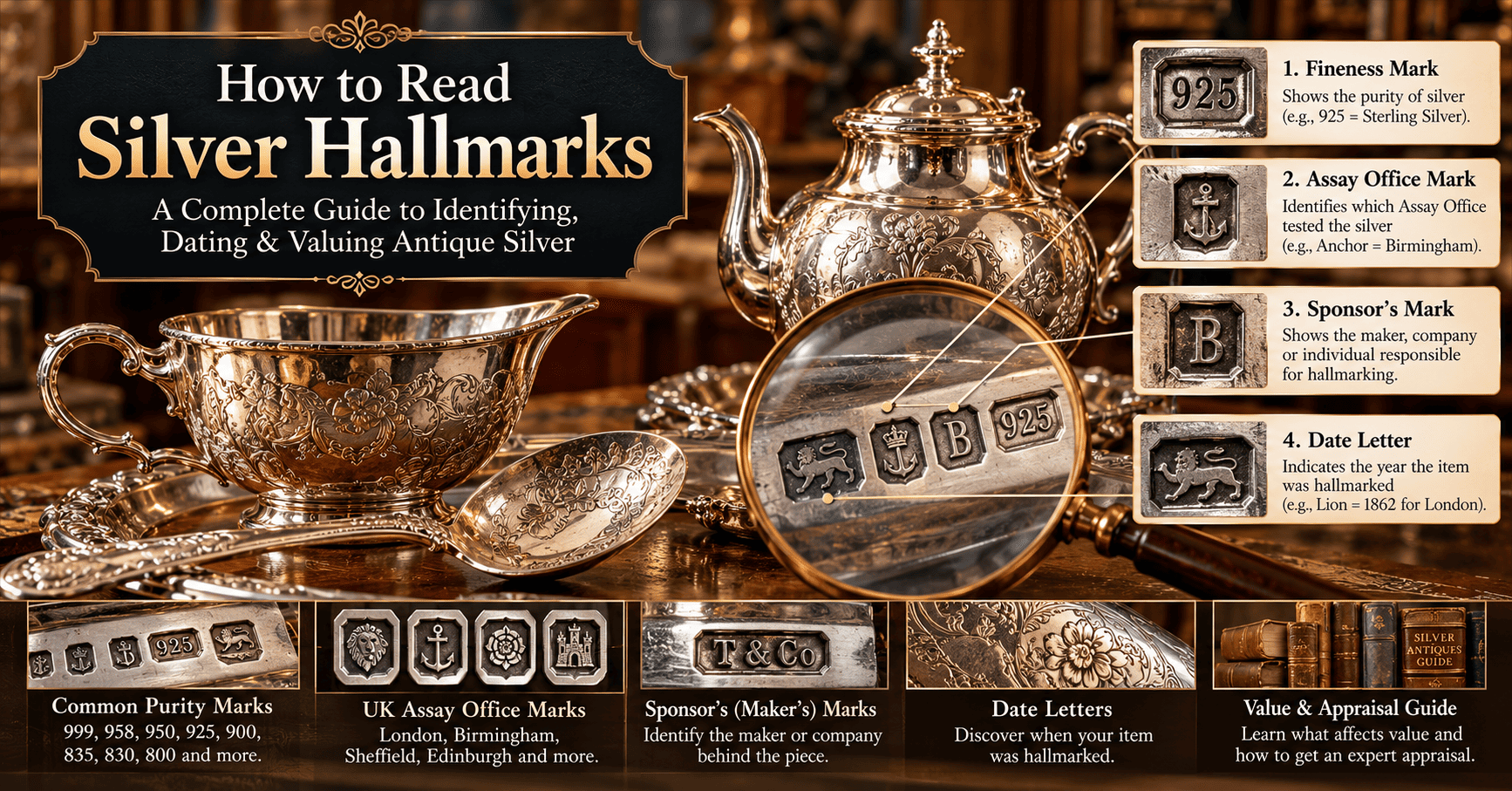 Reading Silver Hallmarks_ A Complete Guide